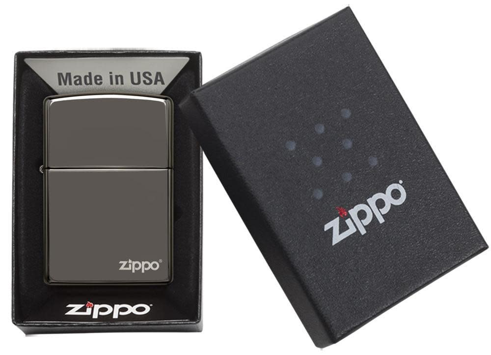 Zippo Upaljač 150ZL Black Ice sa Logom – slika 4