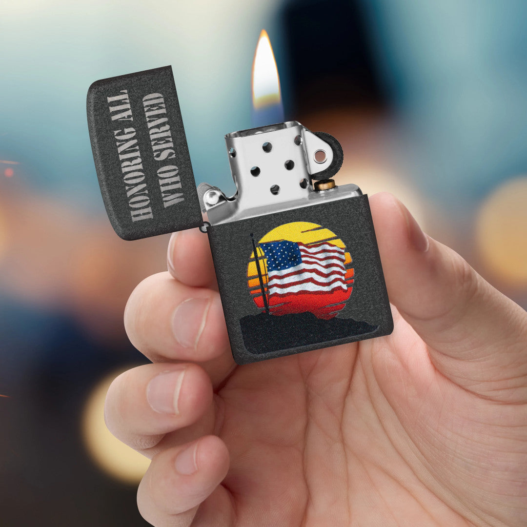 Zippo Upaljač 28582 Black Crackle Replica 1941 – slika 6