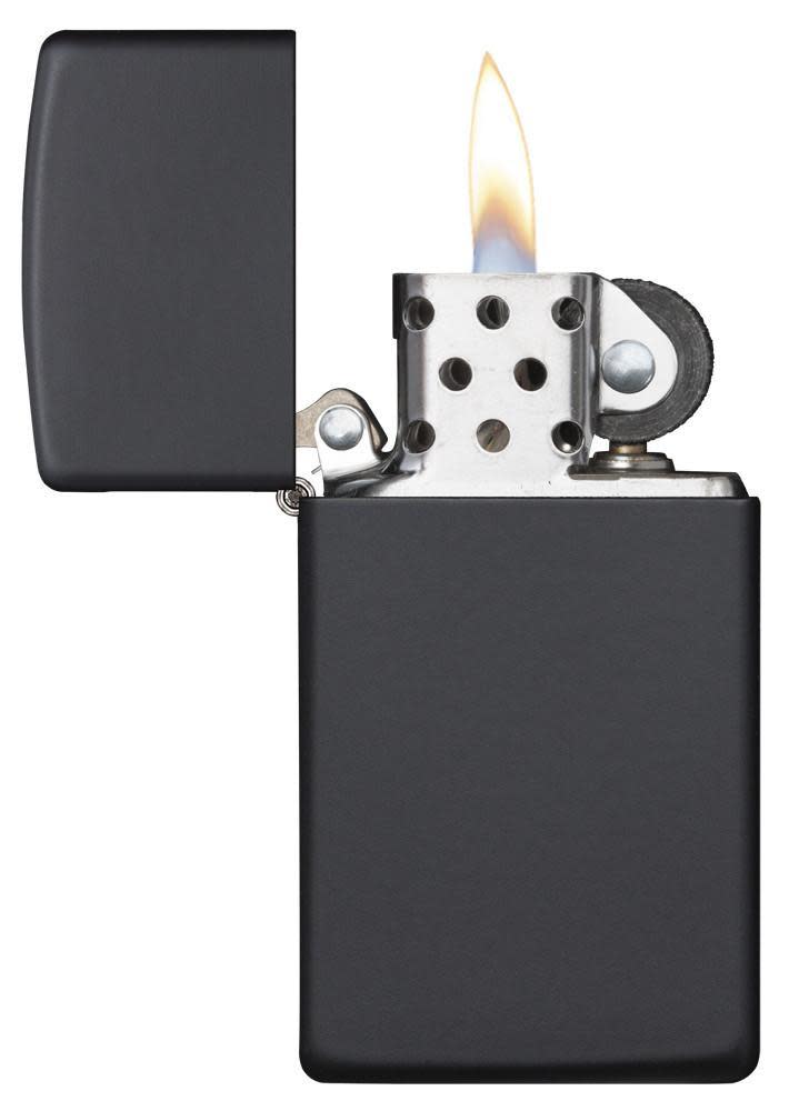 Zippo Upaljač 1618 Slim Black Matte – slika 3