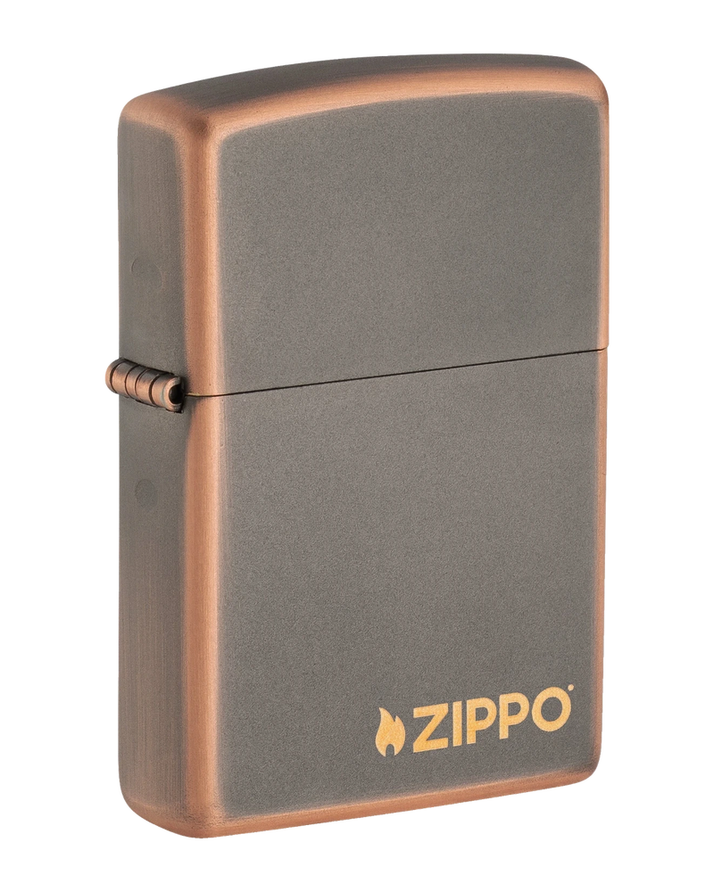 Zippo Rustic Bronze Upaljač sa Logom