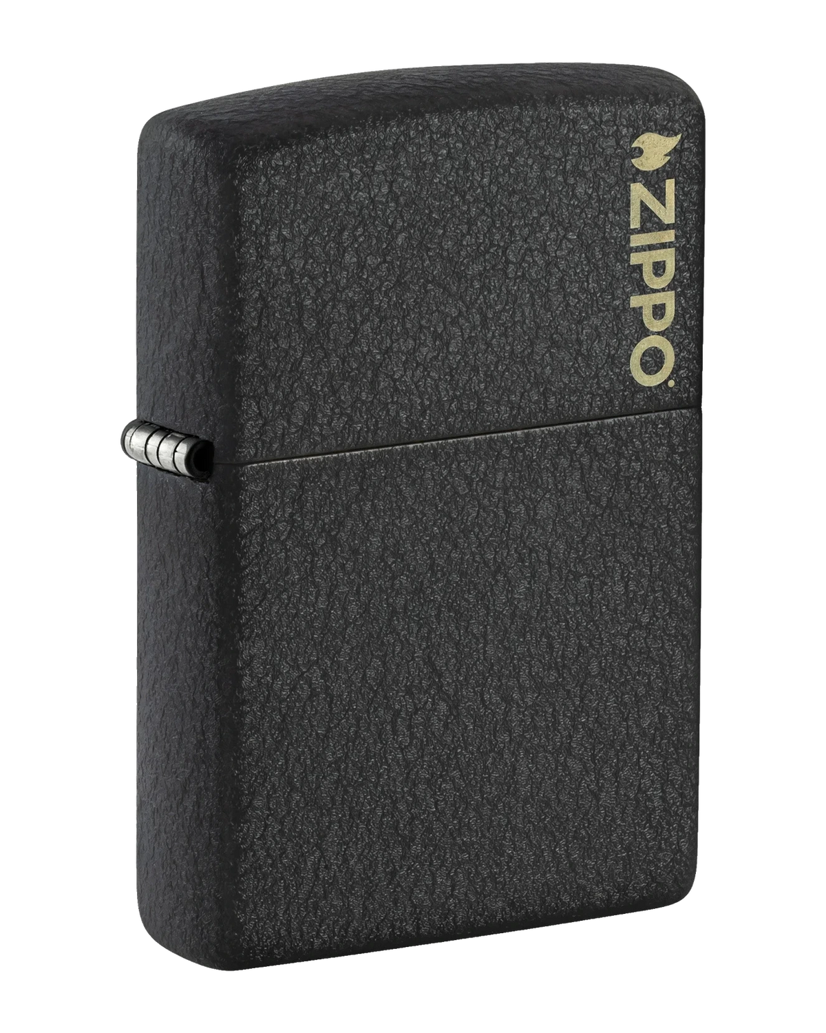 Zippo Classic Black Crackle Upaljač sa Logom
