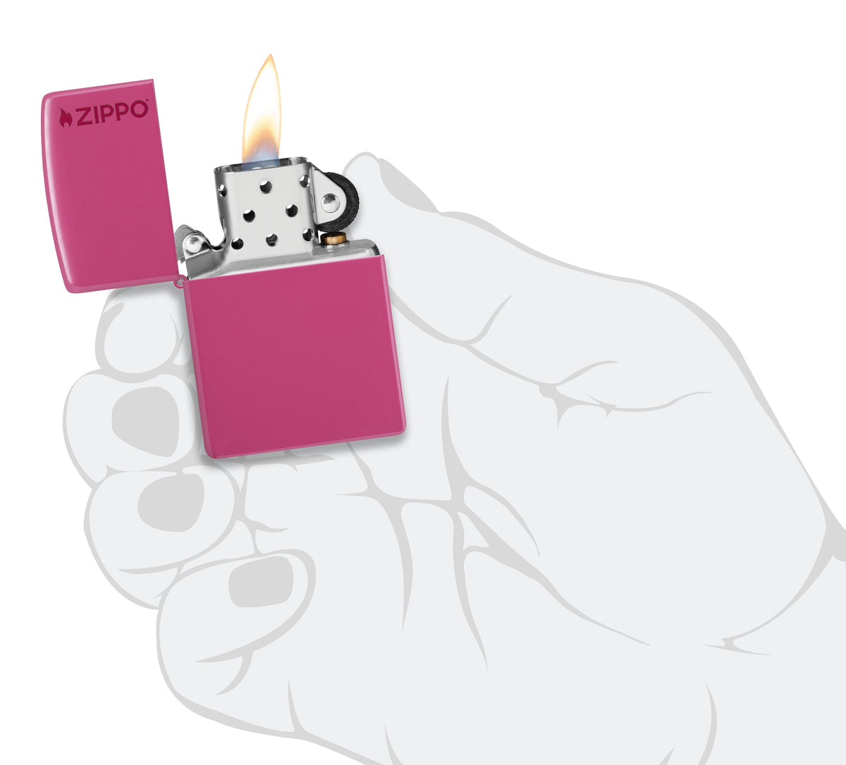 Zippo Upaljač 49846ZL Frequency Matte sa Logom – slika 6
