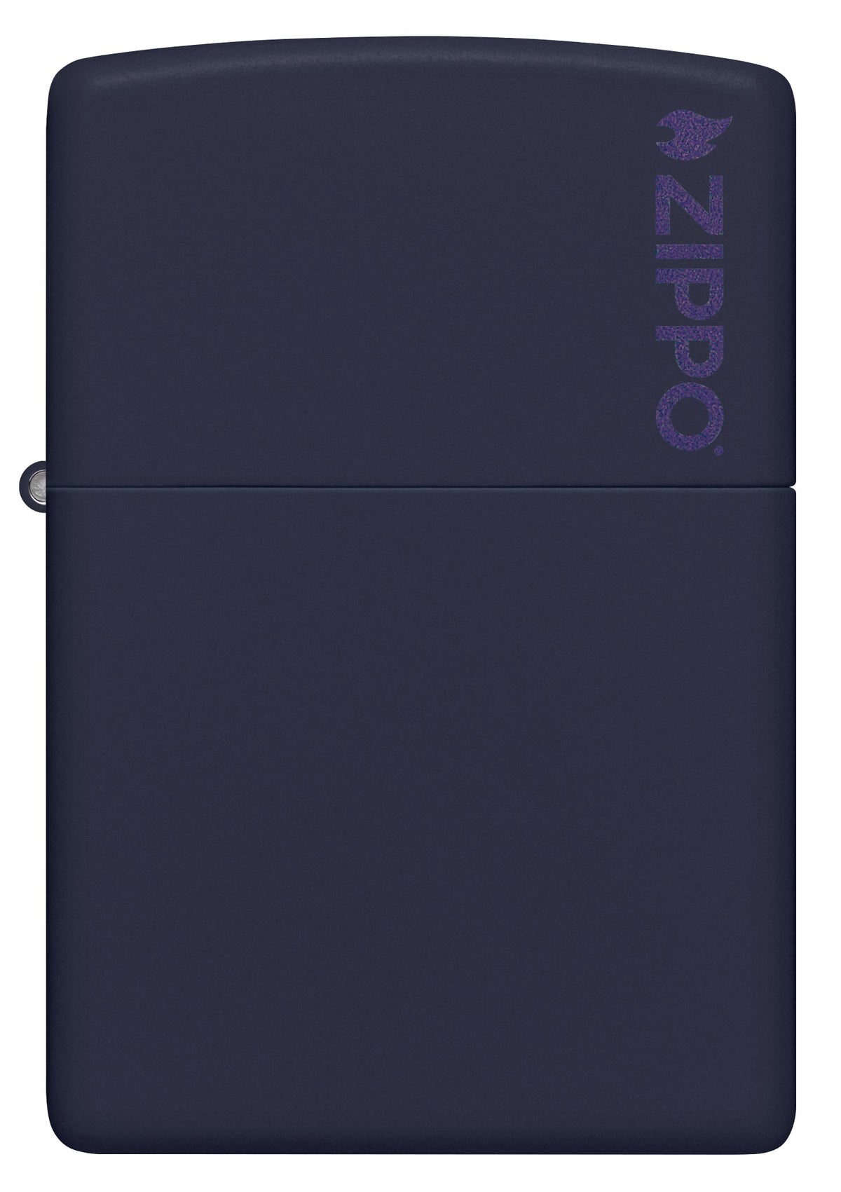 Zippo Navy Blue Matte Upaljač sa Logom – slika 2