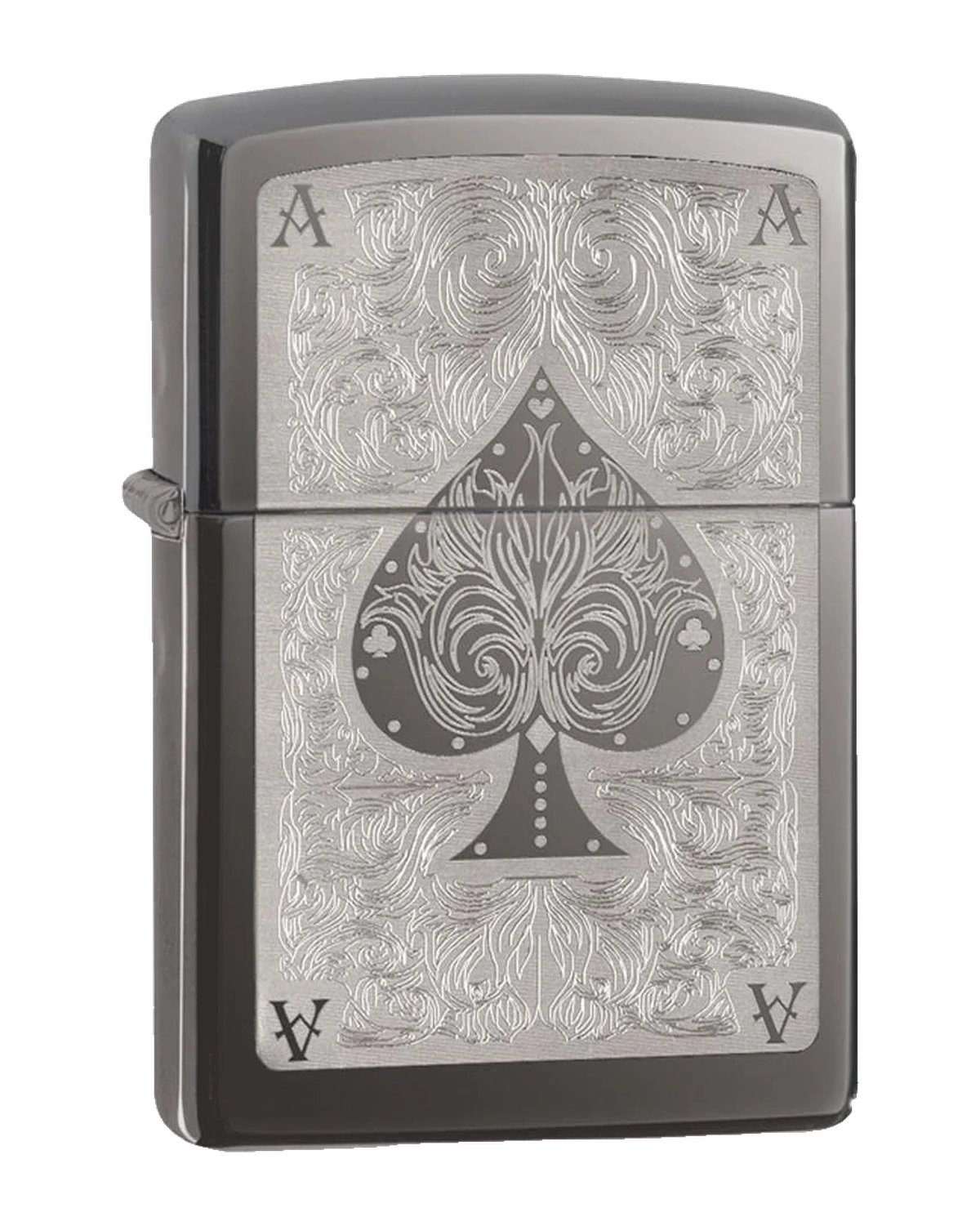 Zippo Ace Filigree Black Ice Benzinski Upaljač