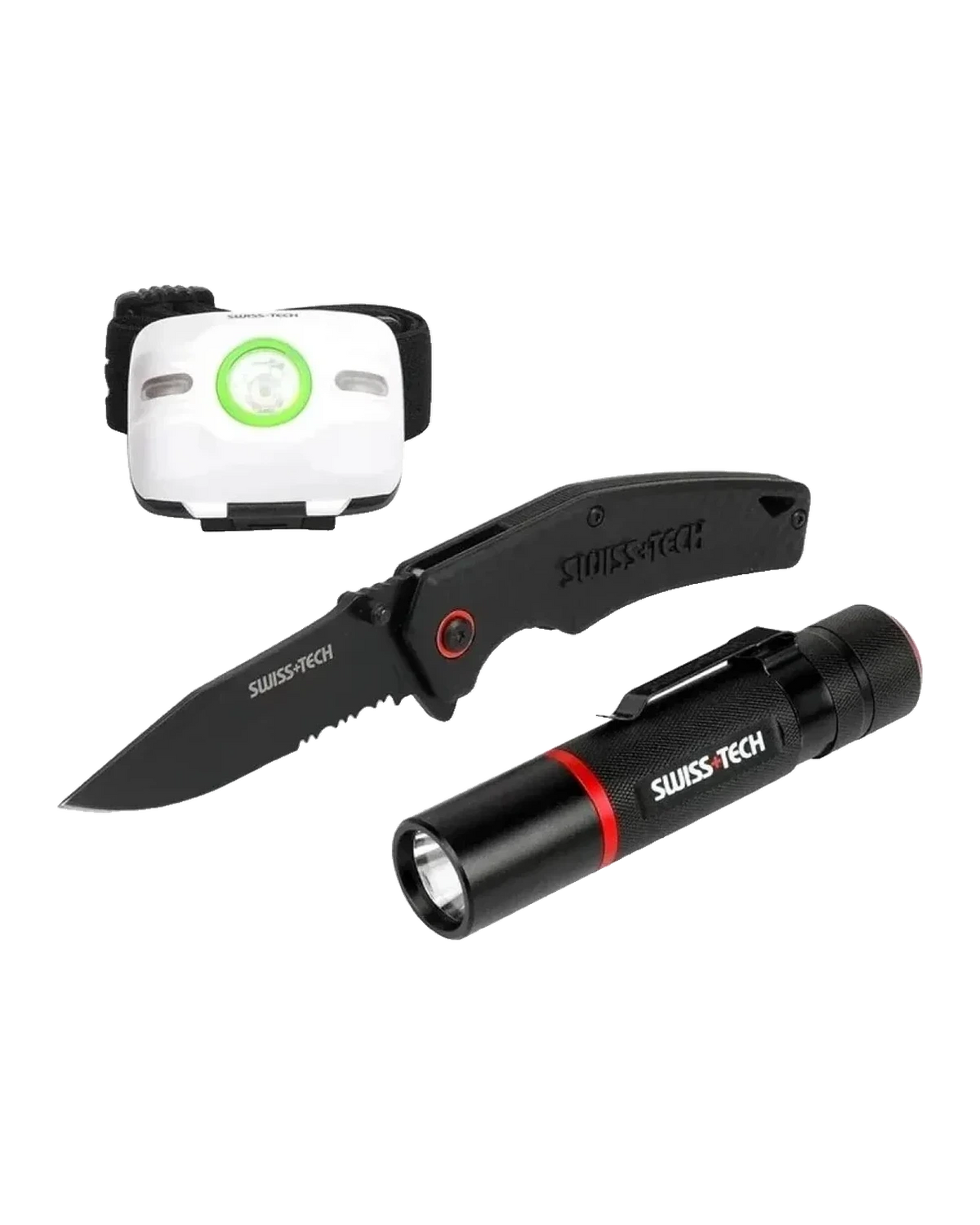 Swiss+Tech Set za Kamp 3u1 sa Nožem