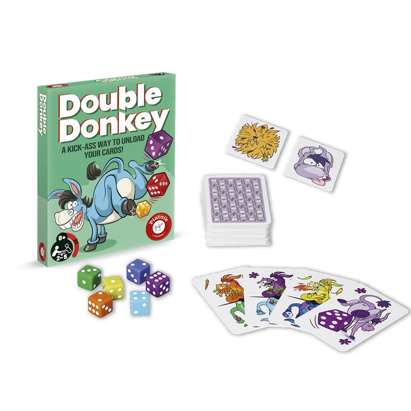 Piatnik Društvena Igra Pocket Double Donkey