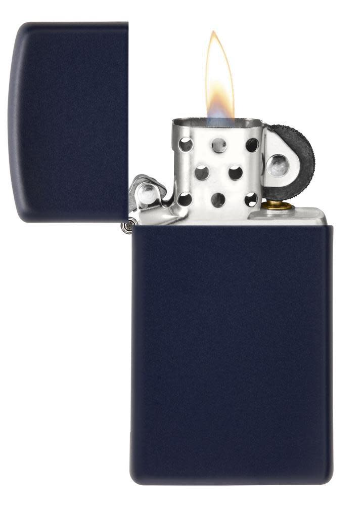 Zippo Upaljač 1639 Slim Blue Matte – slika 3