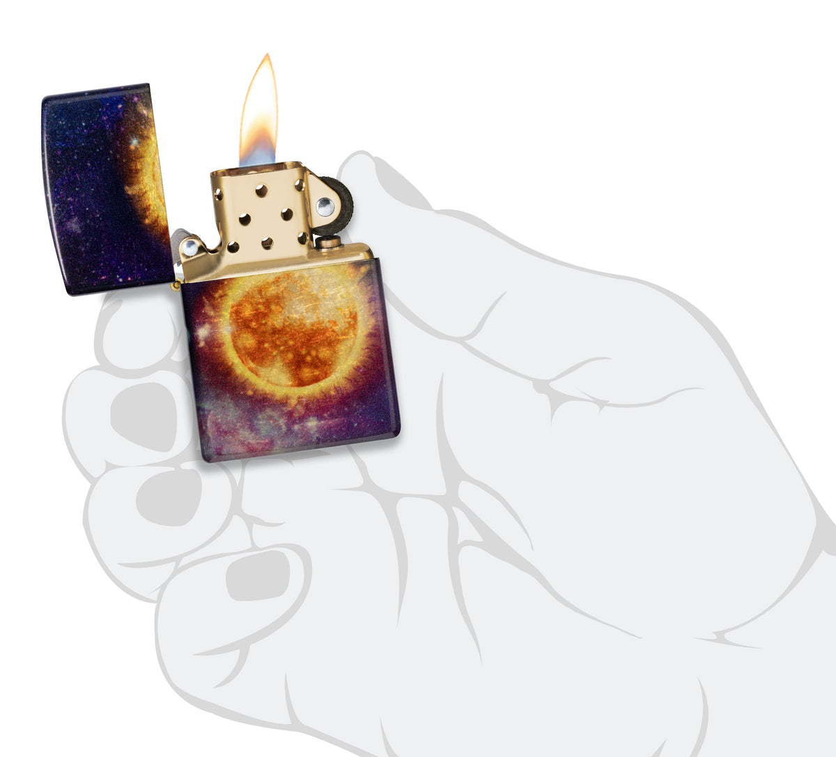 Zippo Upaljač Planets In Space – slika 5