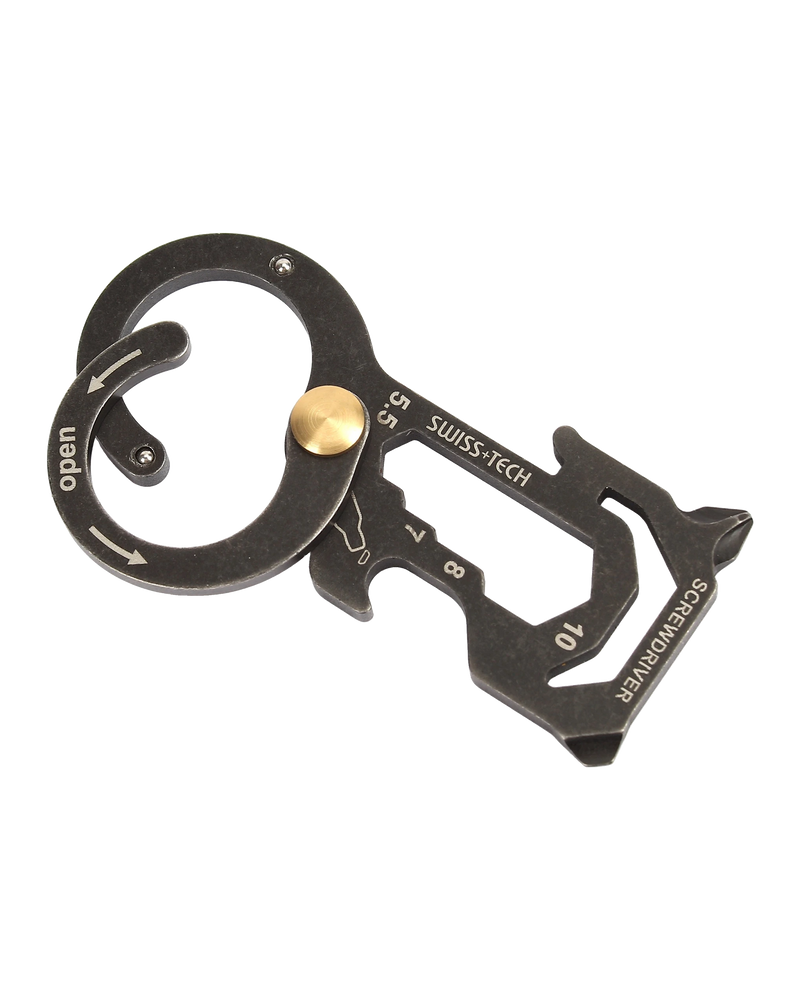 Swiss+Tech EDC Alat sa Karabinjerom 8u1