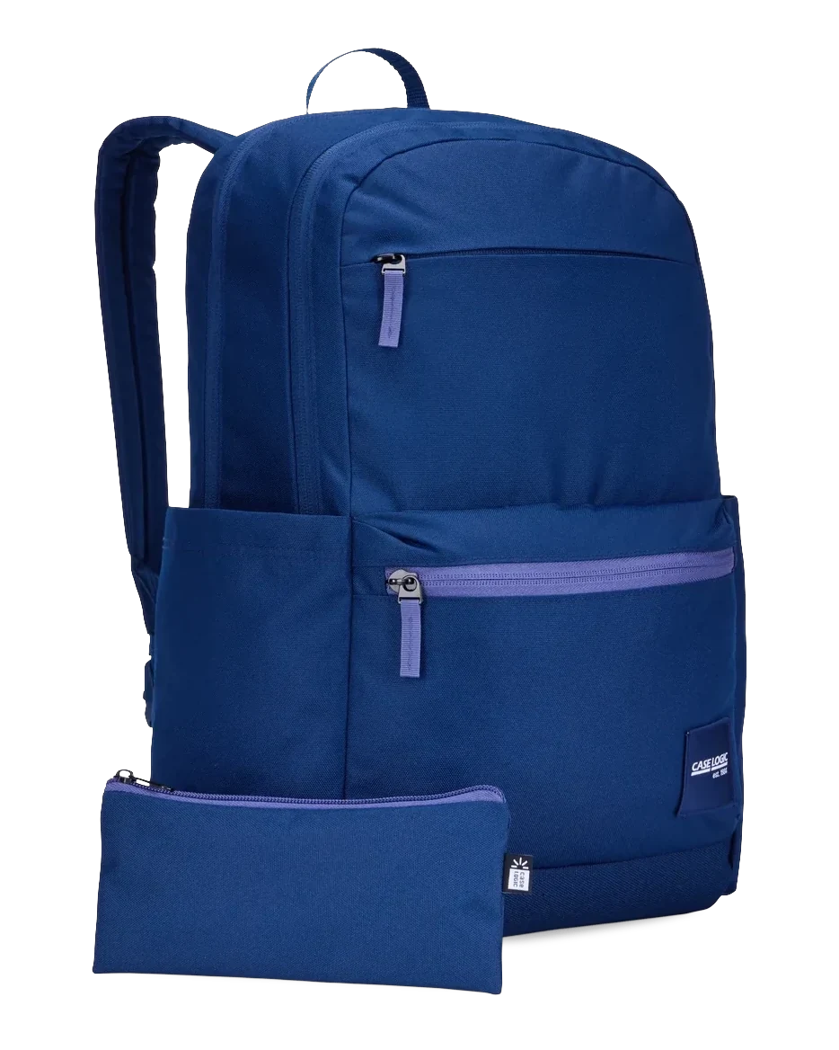 CASE LOGIC Campus Uplink Recycled ranac 26L - Navy Blue-1