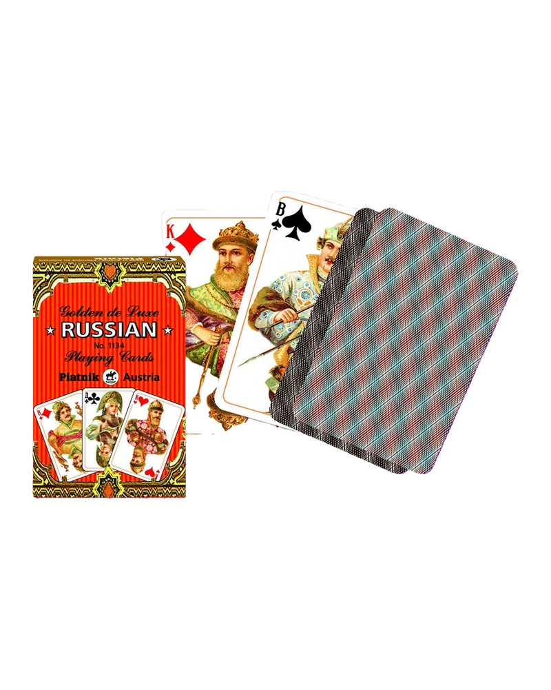 Piatnik Golden Russian Karte