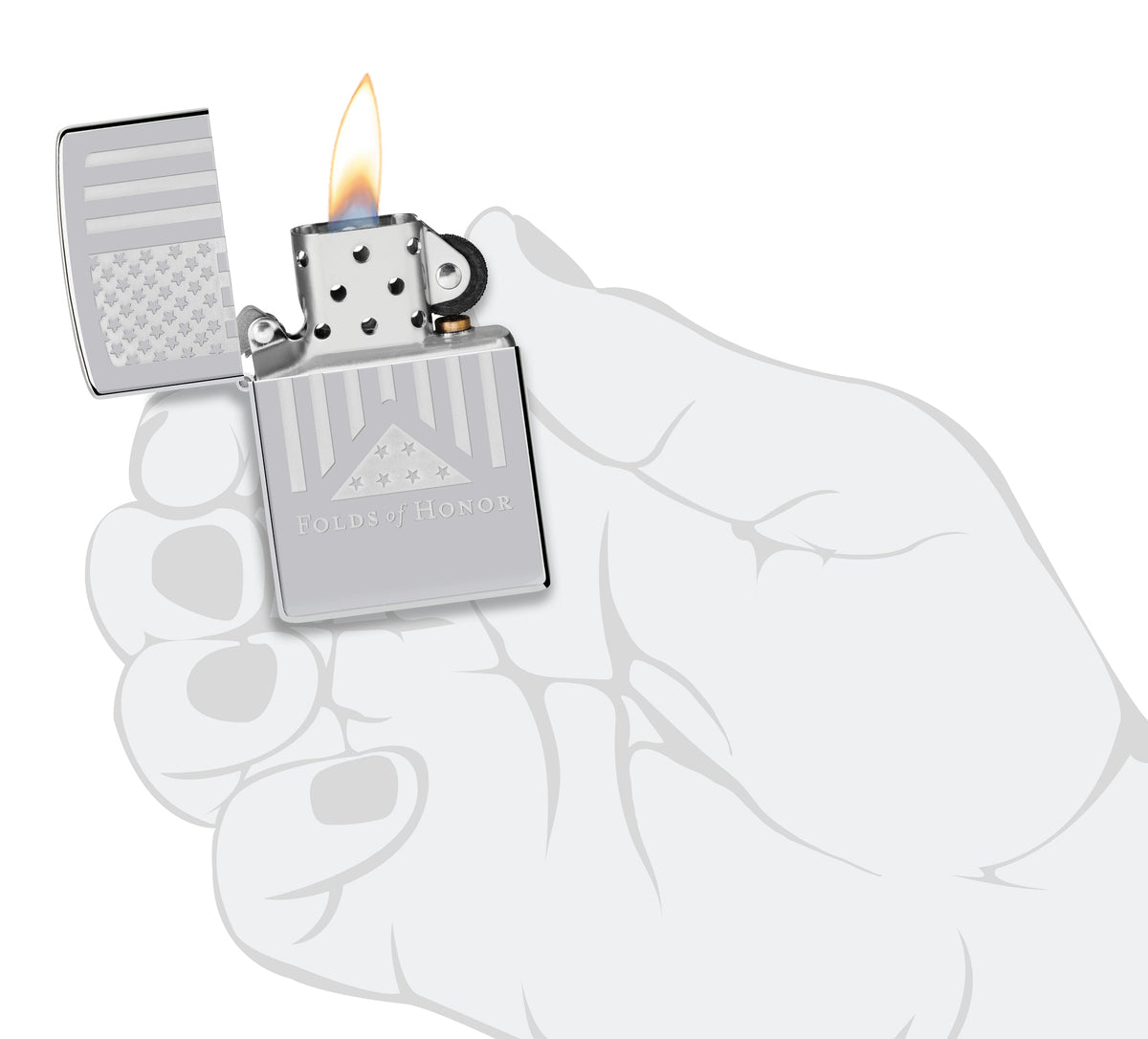 Zippo Upaljač 250 High Polish Chrome – slika 6
