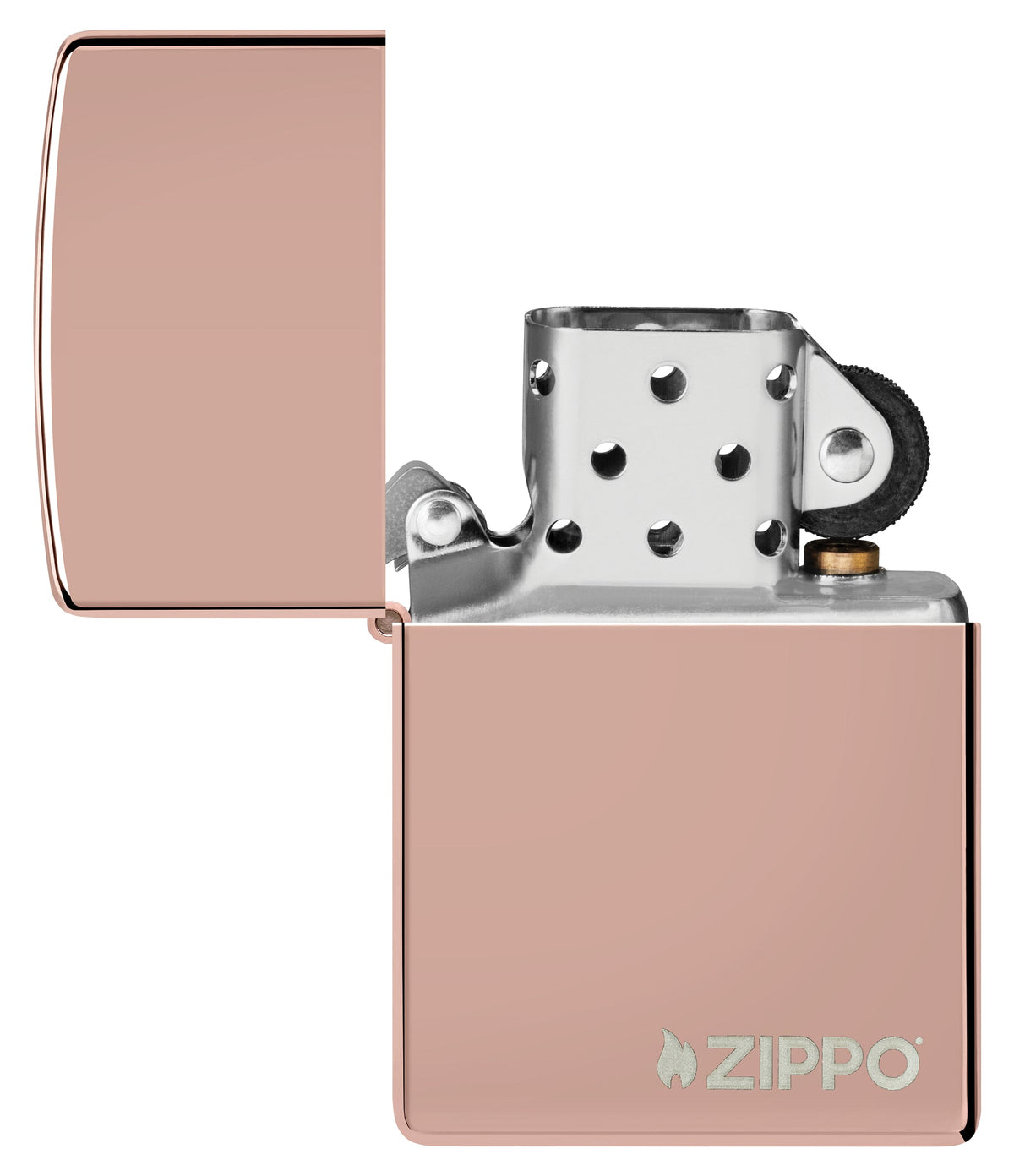Zippo Upaljač 49190ZL High Polish Rose Gold sa Logom – slika 5