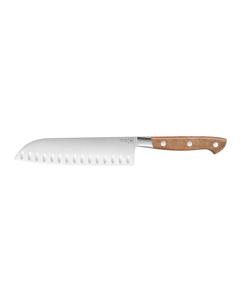 TB Outdoor Georges Santoku Nož sa Drškom od Oraha 19cm