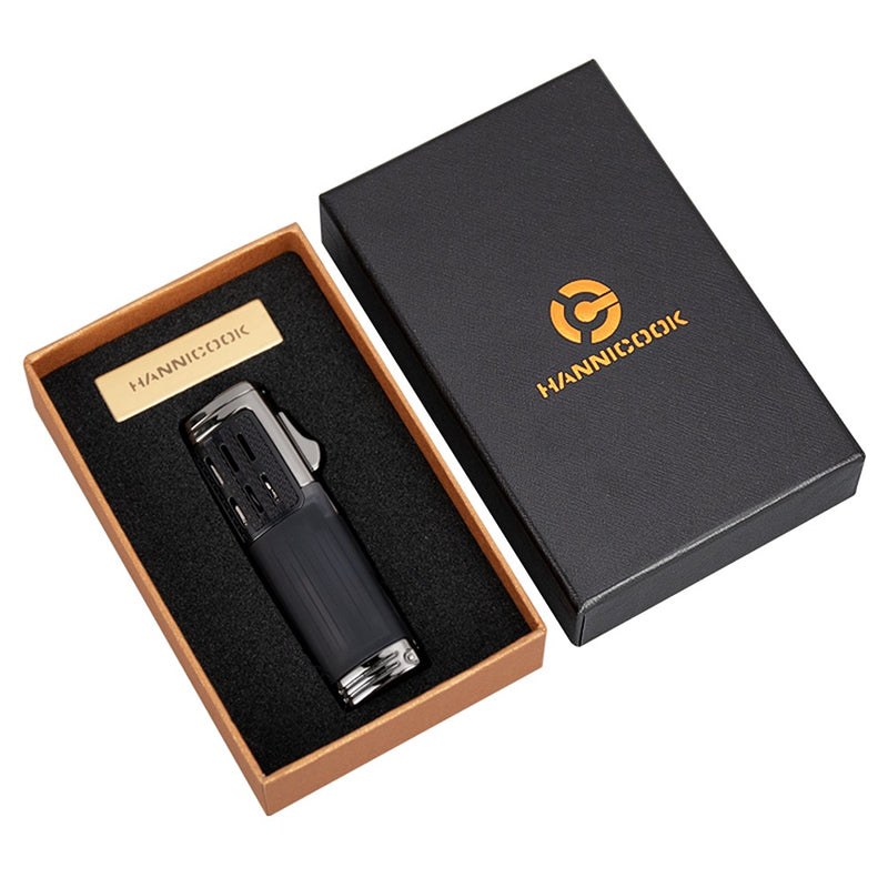 Hannicook Upaljač Metalni Jet sa Dva Plamena