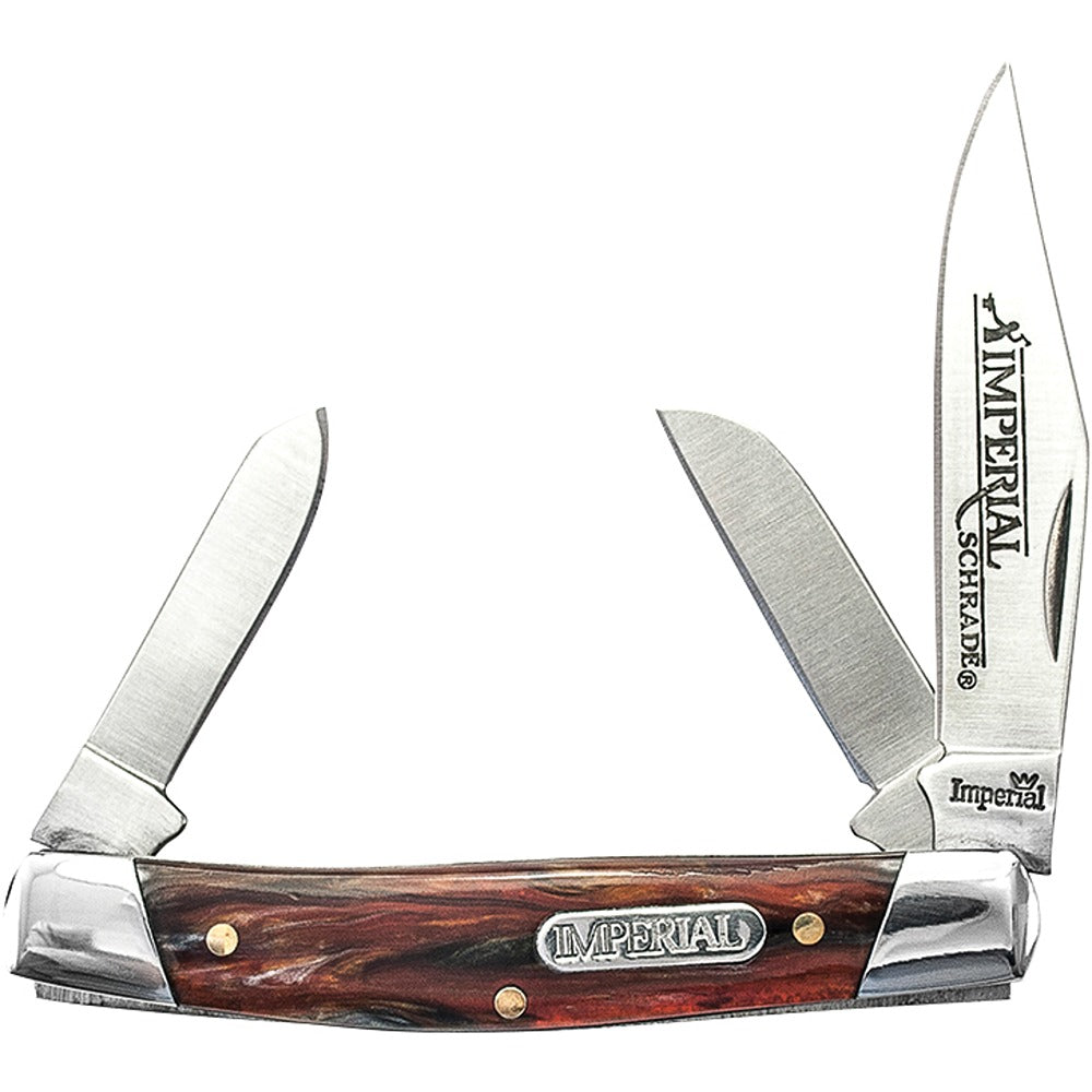 Schrade Imperial Sklopivi Džepni Nož Stockman Marble Srednji