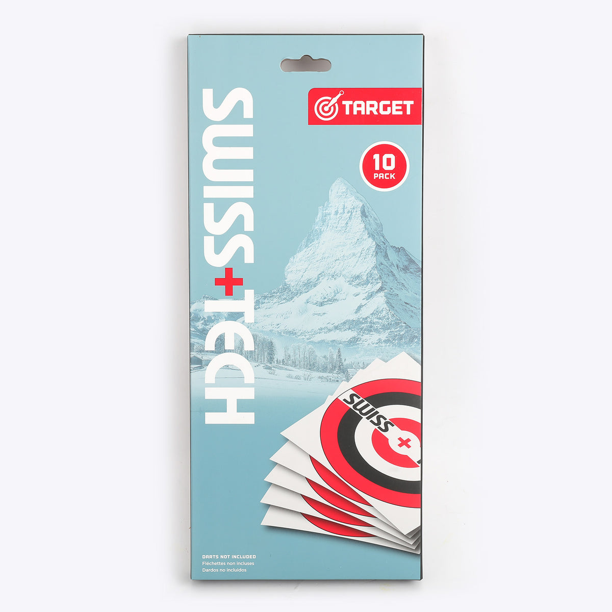 Swiss+Tech Mete za Gađanje 10 kom 40x40cm – slika 2