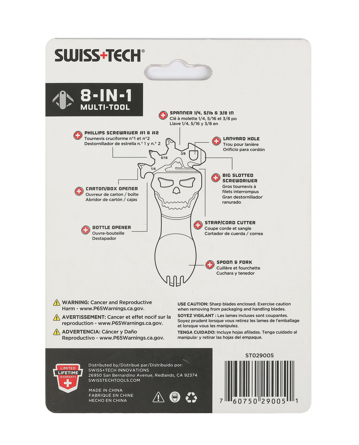 Swiss+Tech Utili-Key 11u1 Multi Alat – slika 8
