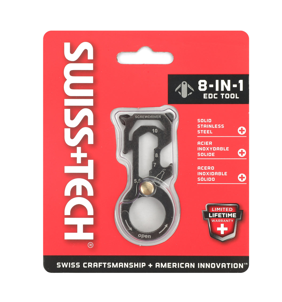 Swiss+Tech EDC Alat sa Karabinjerom 8u1 – slika 8