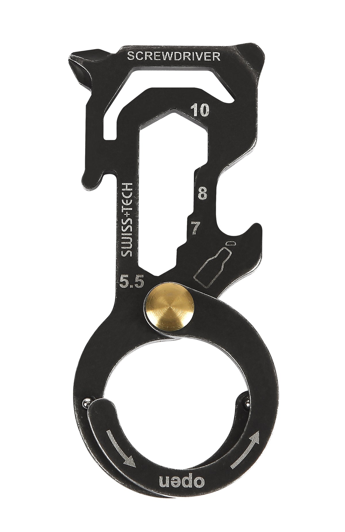 Swiss+Tech EDC Alat sa Karabinjerom 8u1 – slika 5