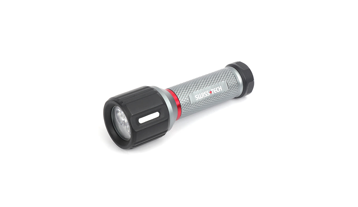 Swiss+Tech Aluminijumska LED Baterijska Lampa Otporna na Pad 3AAA – slika 2