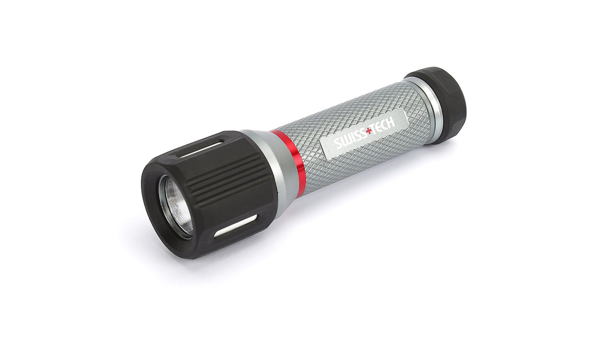 Swiss+Tech Aluminijumska LED Baterijska Lampa Otporna na Pad 3AAA – slika 3