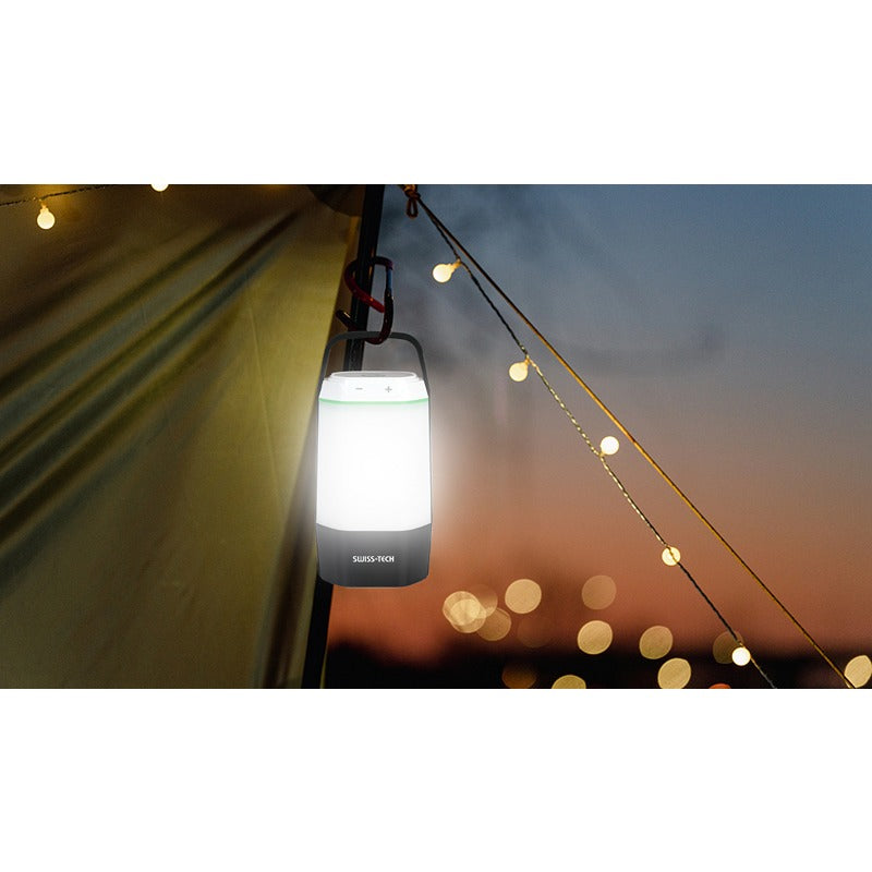 Swiss+Tech LED Punjivi Fenjer za Kampovanje 2x18650 – slika 4