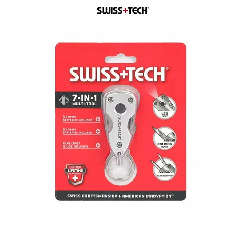 Swiss+Tech Alat-Privezak sa LED Lampom 7u1 – slika 2