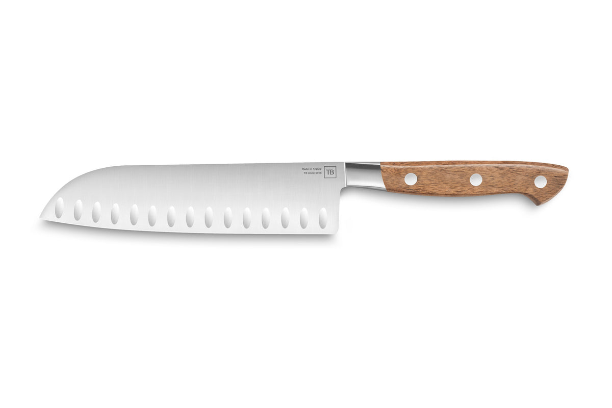 TB Outdoor Georg Santoku Nož sa Drškom od Oraha 19cm