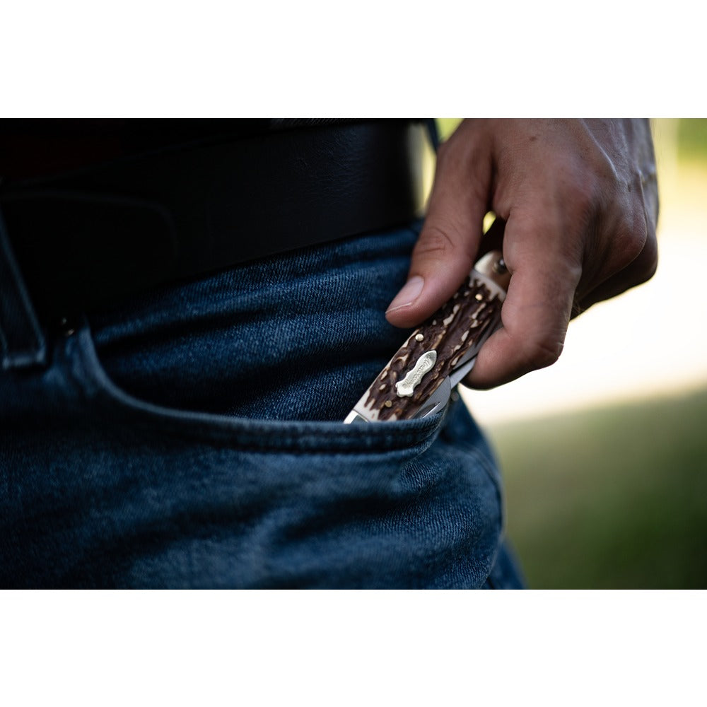Schrade Uncle Henry Sklopivi Džepni Nož NextGen Staglon 23UH Scout – slika 5