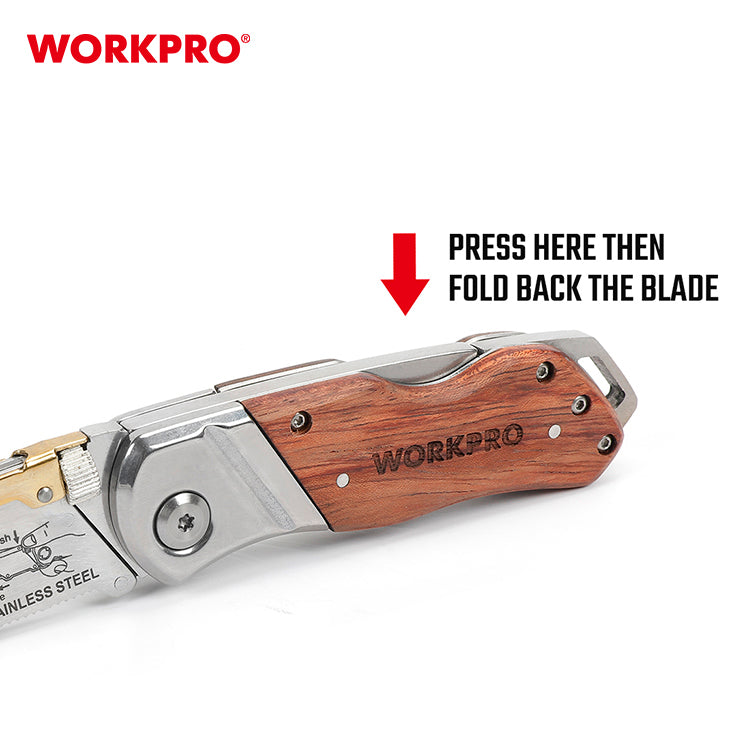 Workpro Drveni Utility Nož – slika 6