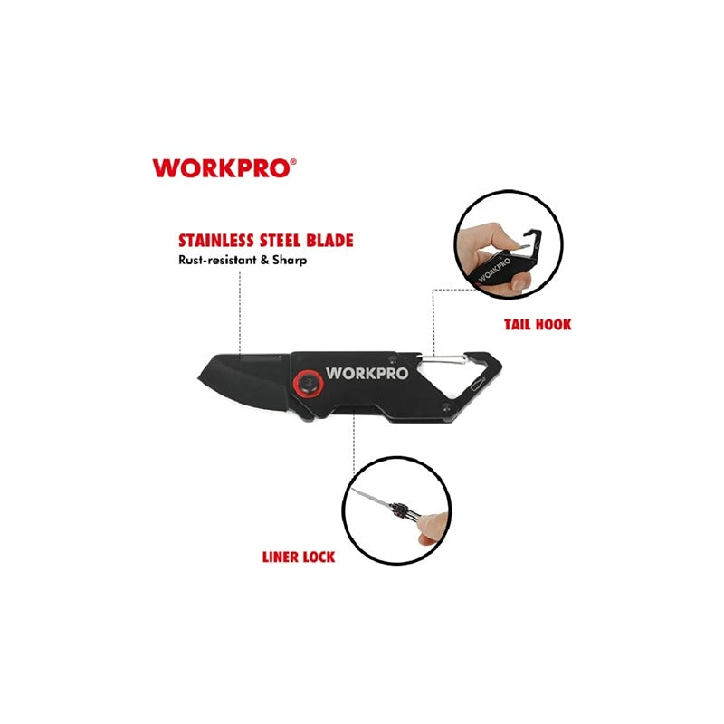 Workpro Mini Sklopivi Nož 1.5" – slika 5