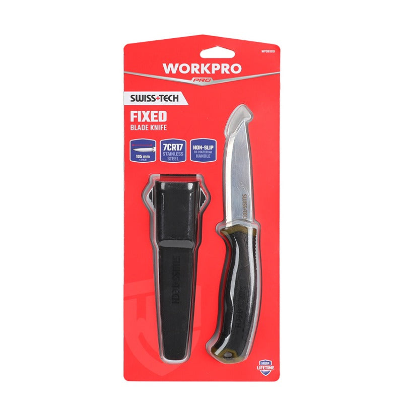 Workpro Bodež 4-inčni sa Plastičnim Koricama