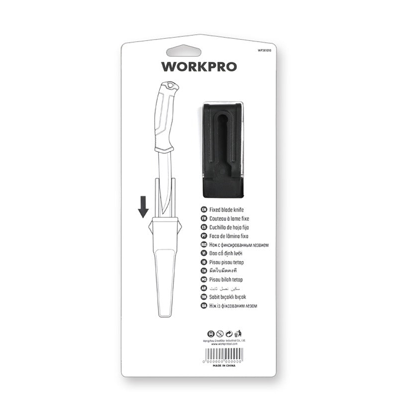 Workpro Bodež 4-inčni sa Plastičnim Koricama – slika 2