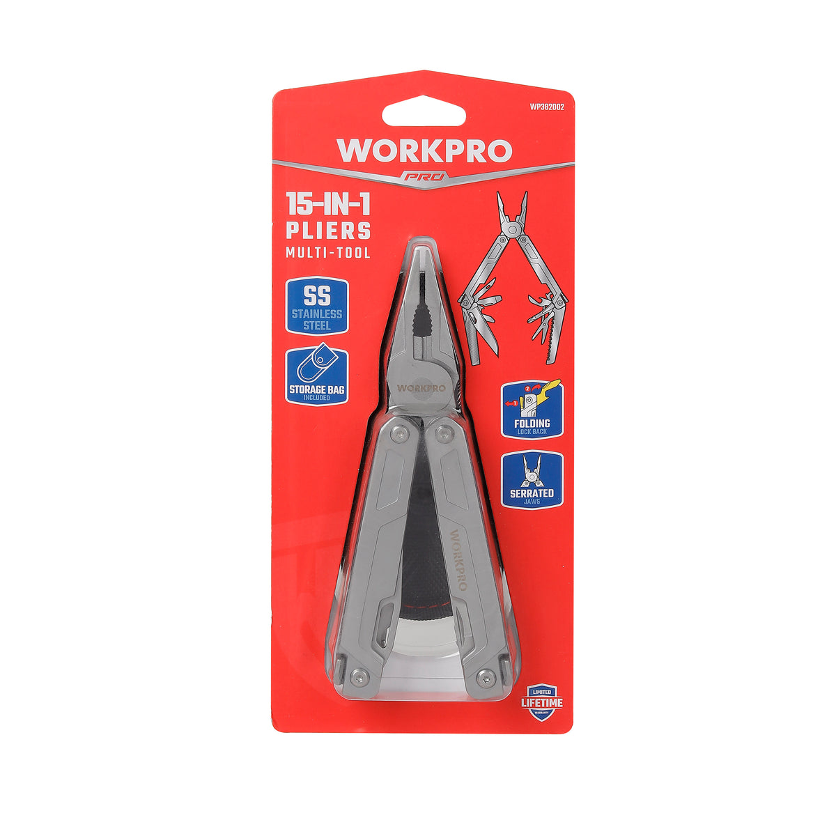 Workpro Multialat Klešta 15u1 – slika 2