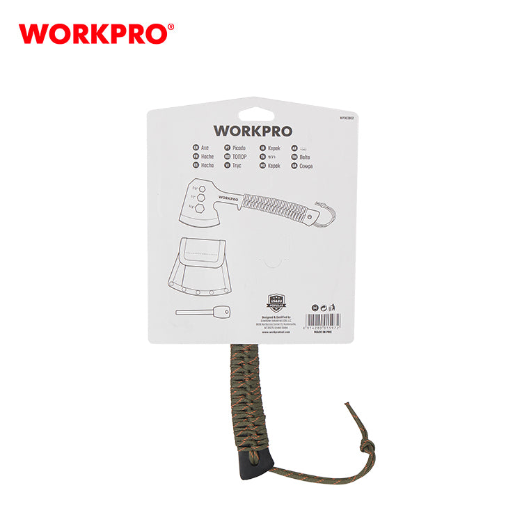 Workpro Paracord Sekira 10" – slika 2