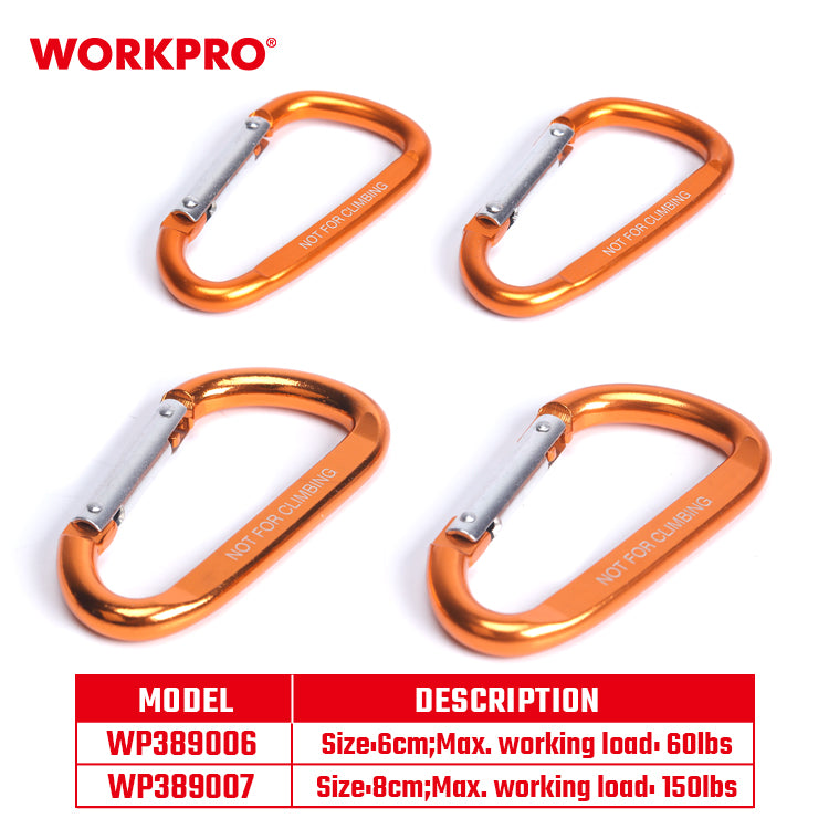 Workpro Privezak Karabinjeri 8cm 2/1 – slika 4
