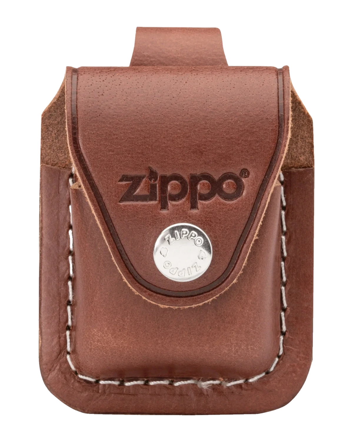 Zippo Kožna Futrola za Upaljač sa Petljom Braon