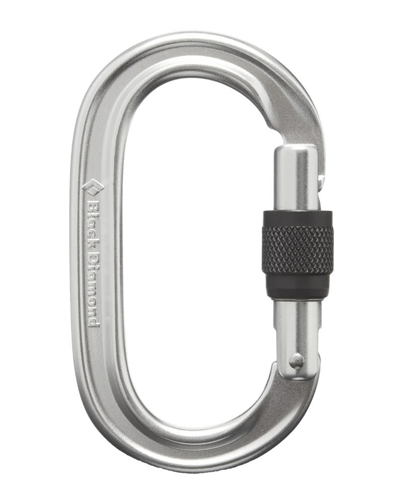 Black Diamond Oval Karabiner sa Navojem