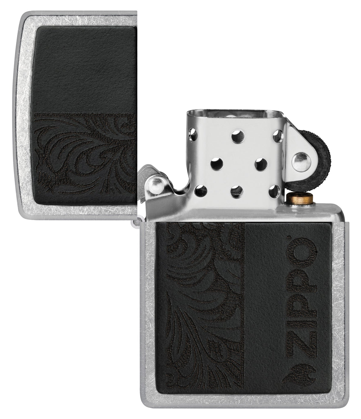 Zippo Upaljač 46919 Leather Emblem Design – slika 5