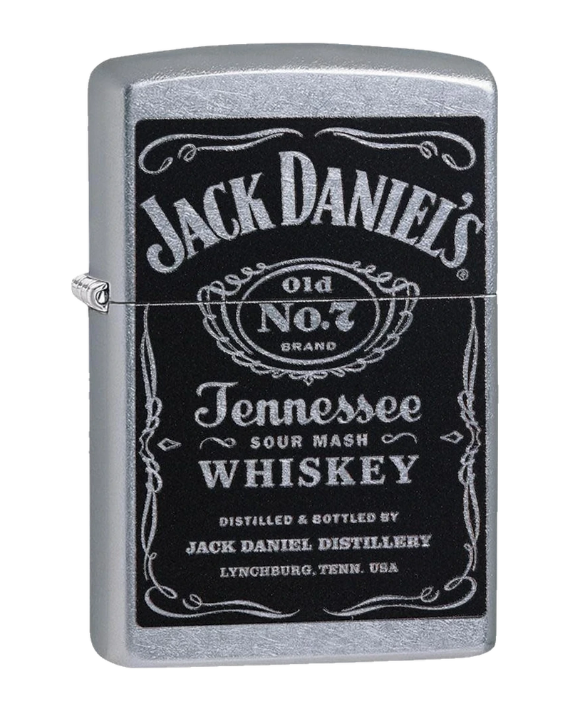 Zippo Jack Daniels Street Chrome Benzinski Upaljač