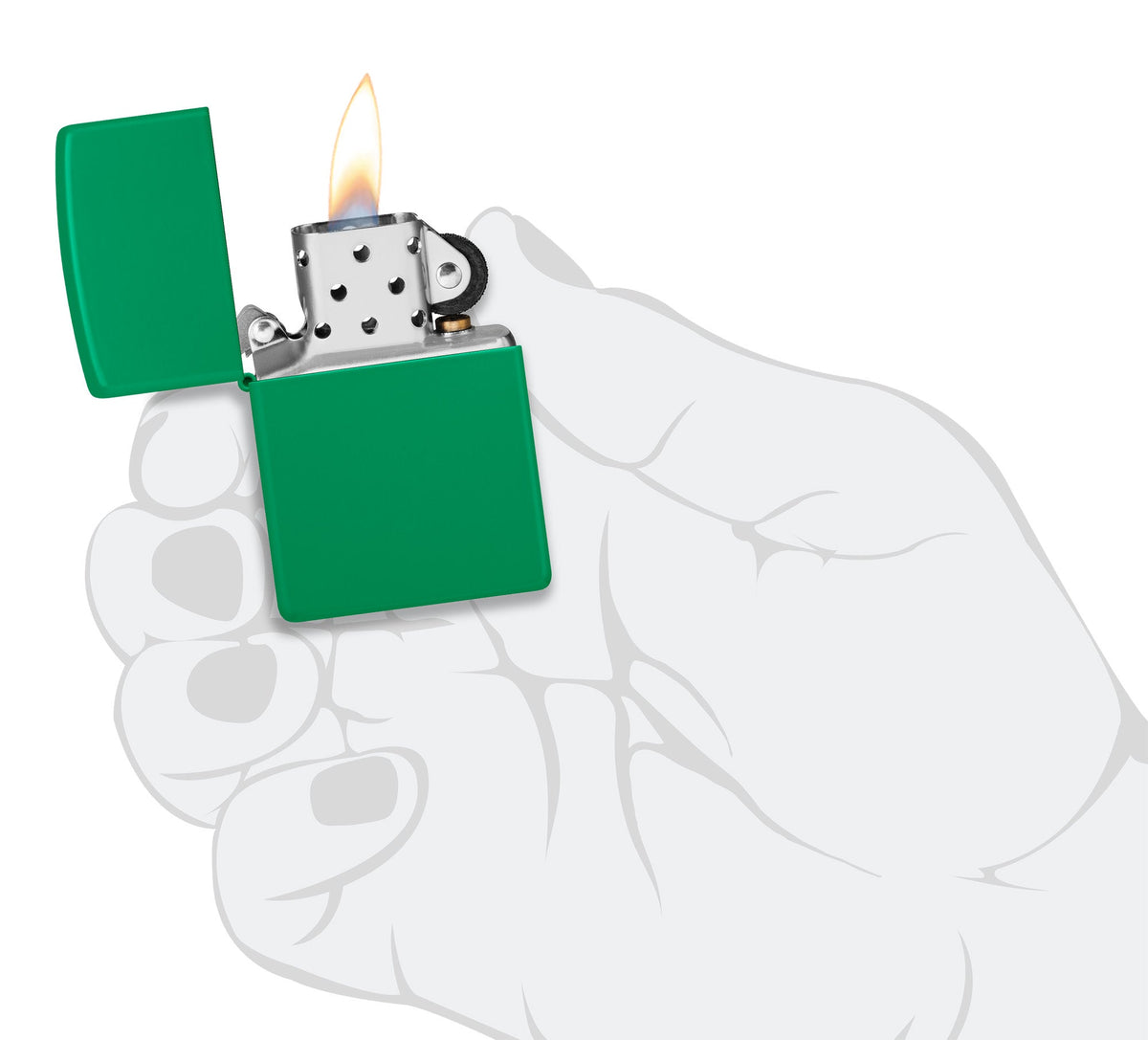 Zippo Upaljač 48629 Green Grass – slika 4