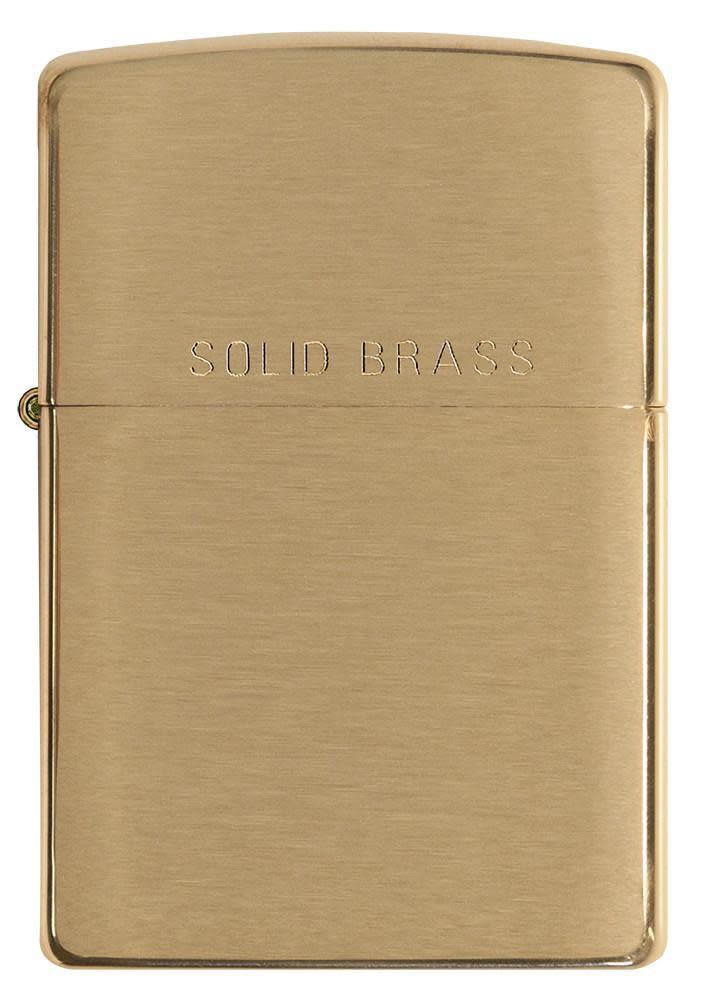 Zippo Upaljač 204 Classic Brushed Brass – slika 2