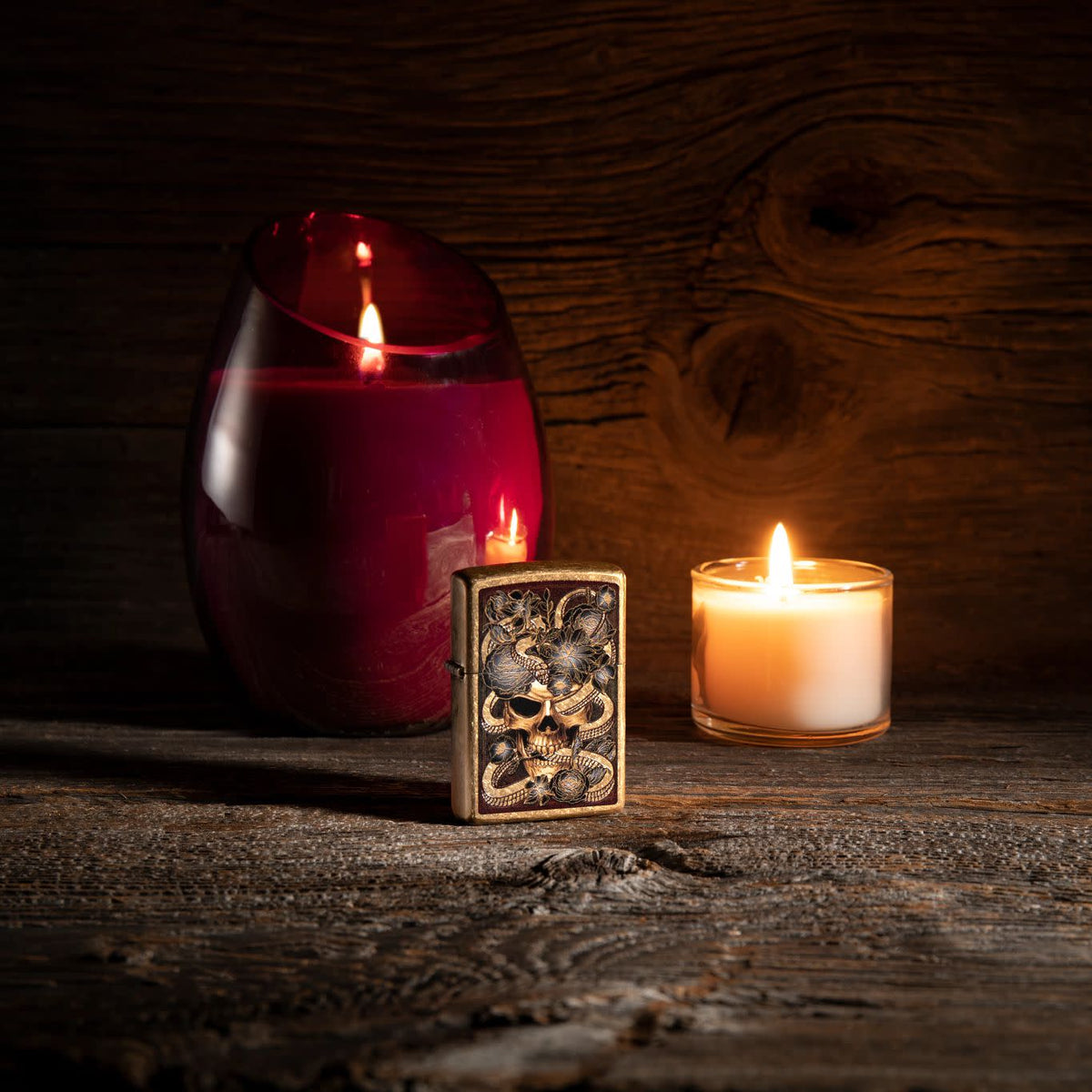 Zippo Upaljač 49477 Tumbled Brass – slika 2