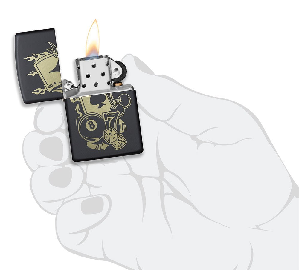 Zippo Upaljač 49257 Gambling Design – slika 4