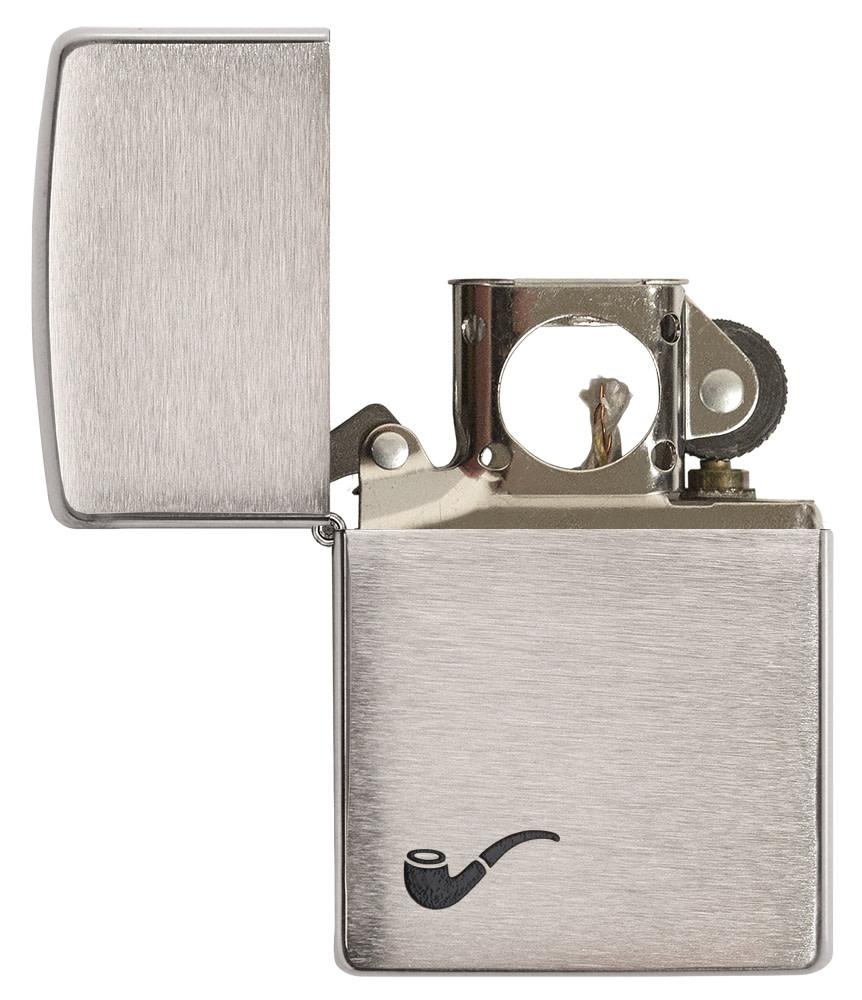 Zippo Upaljač 200PL Brush Finish Pipe – slika 6