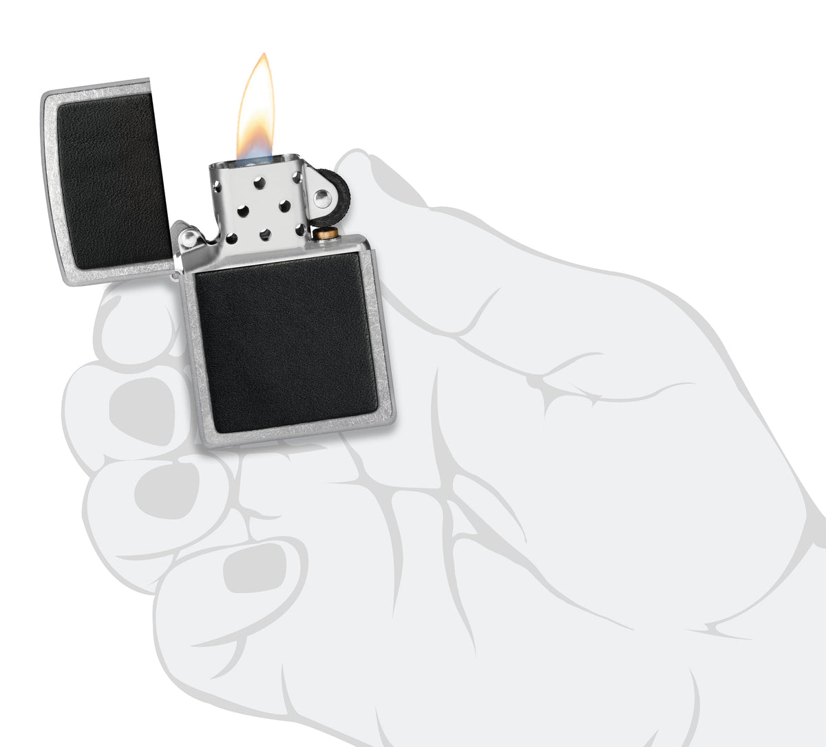 Zippo Upaljač 46778 Leather Emblem – slika 2