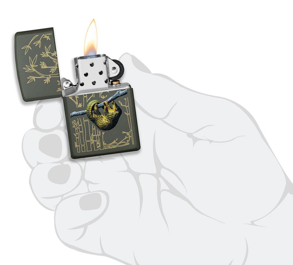 Zippo Upaljač 221 Green Matte – slika 4