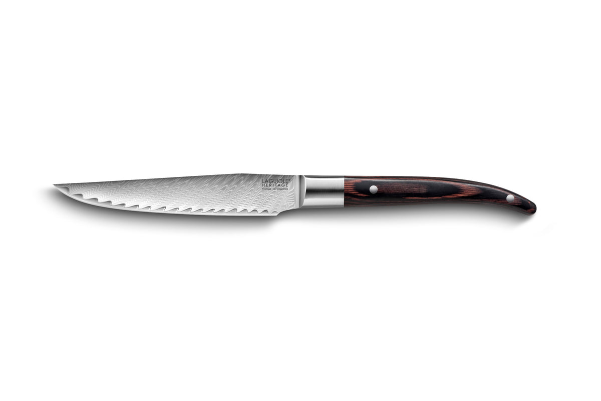 Laguiole Kuhinjski Nož Damascus 15cm