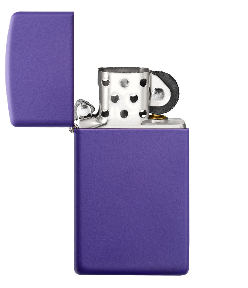 Zippo Upaljač 1637 Slim Purple Matte – slika 7